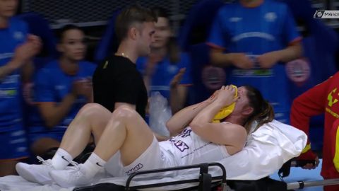 Papp Dia állkapocstörés női kosárlabda Magyar Kupa döntő Sopron Szekszárd