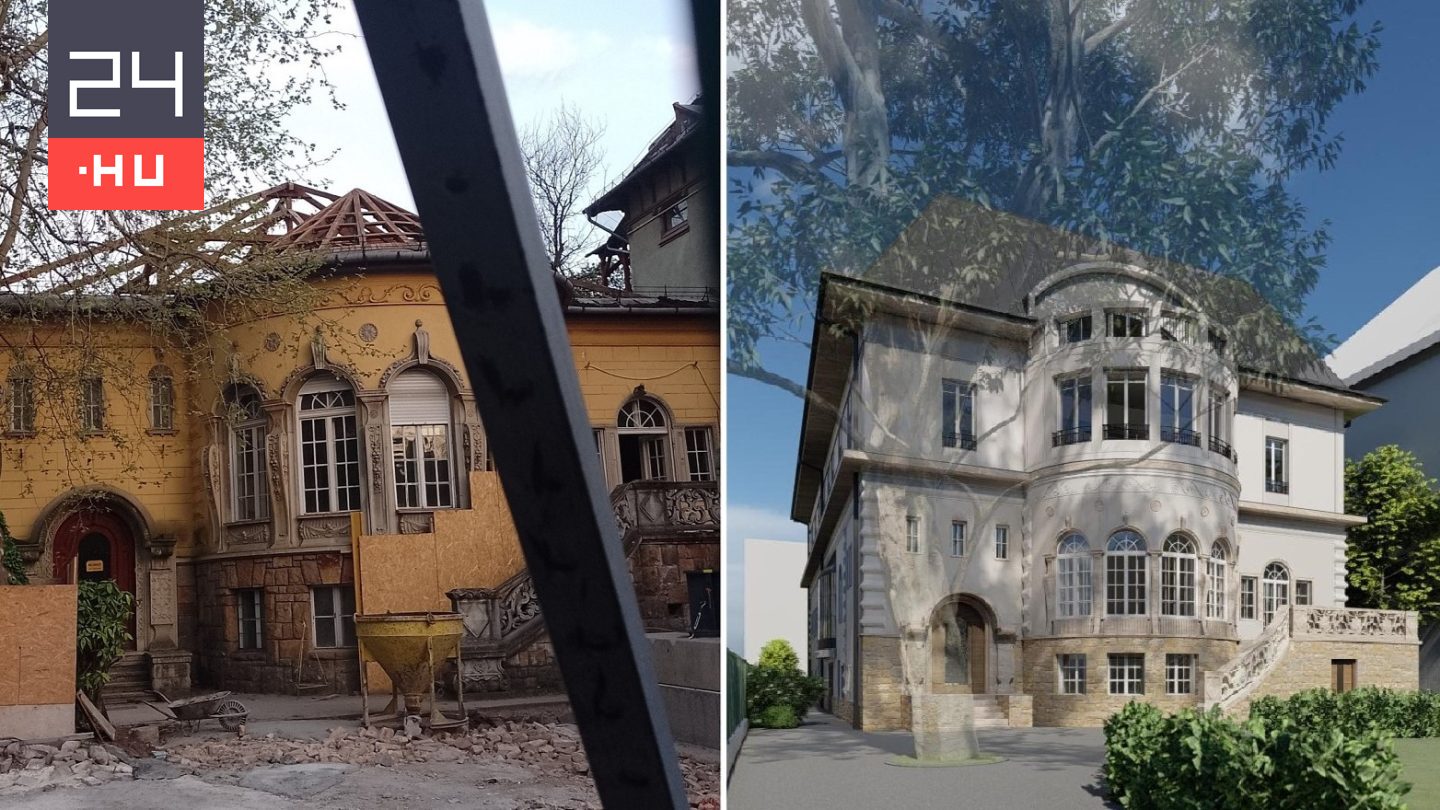 Elindult a Városligethez közeli védett Ádám-villa átépítése, amit korábban új szinttel akartak megfejelni