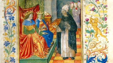 Mátyás király és Beatrix királyné