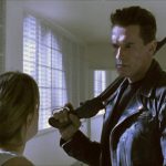 TERMINATOR 2 TERMINATOR 2 : JUDGMENT DAY 1991 de James Cameron Edward Furlong Linda Hamilton Arnold Schwarzenegger. COLLECTION CHRISTOPHEL © Carolco Pictures science fiction; sci-fi