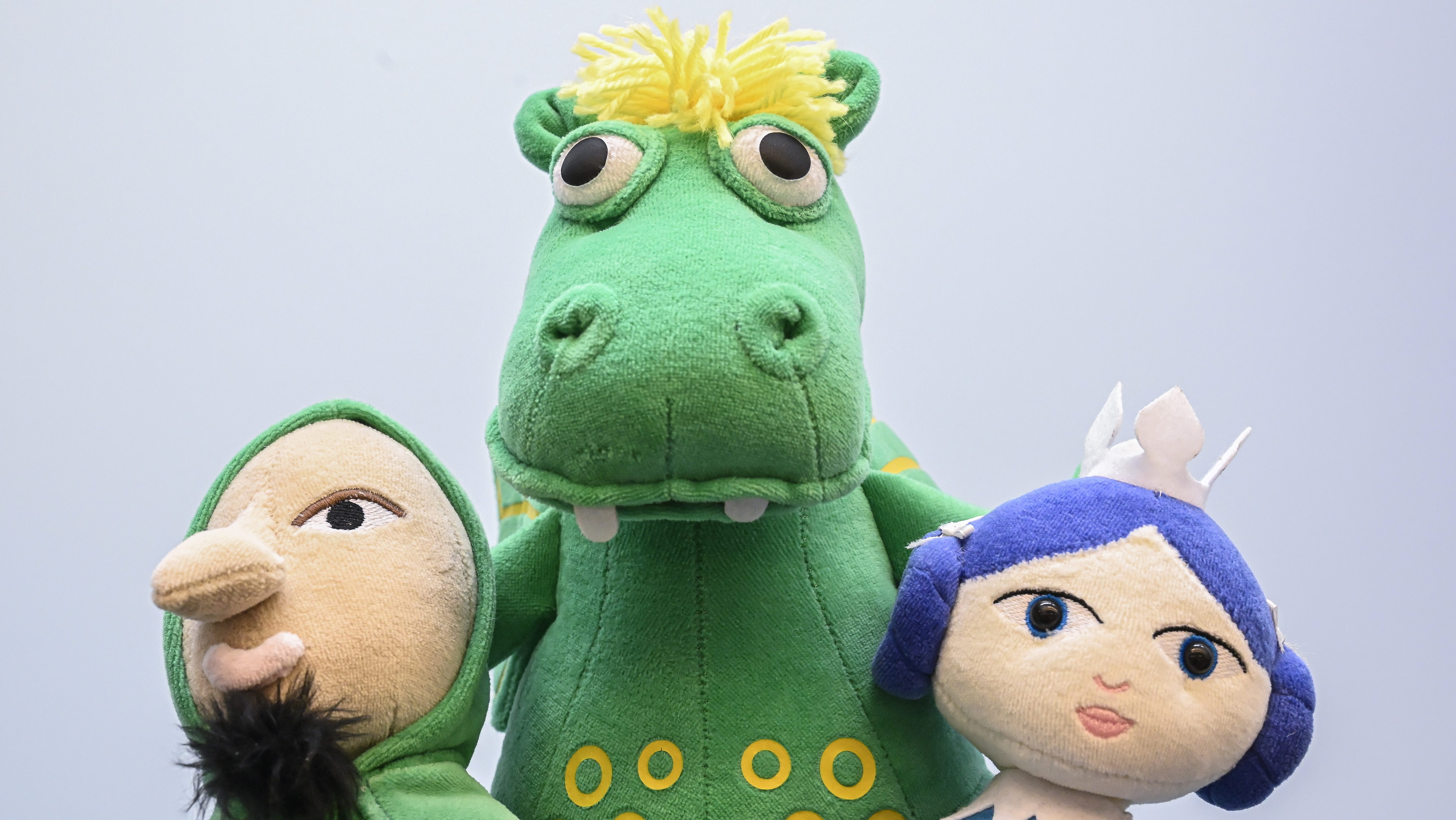 Süsü, a sárkány, és a mese két másik szereplője