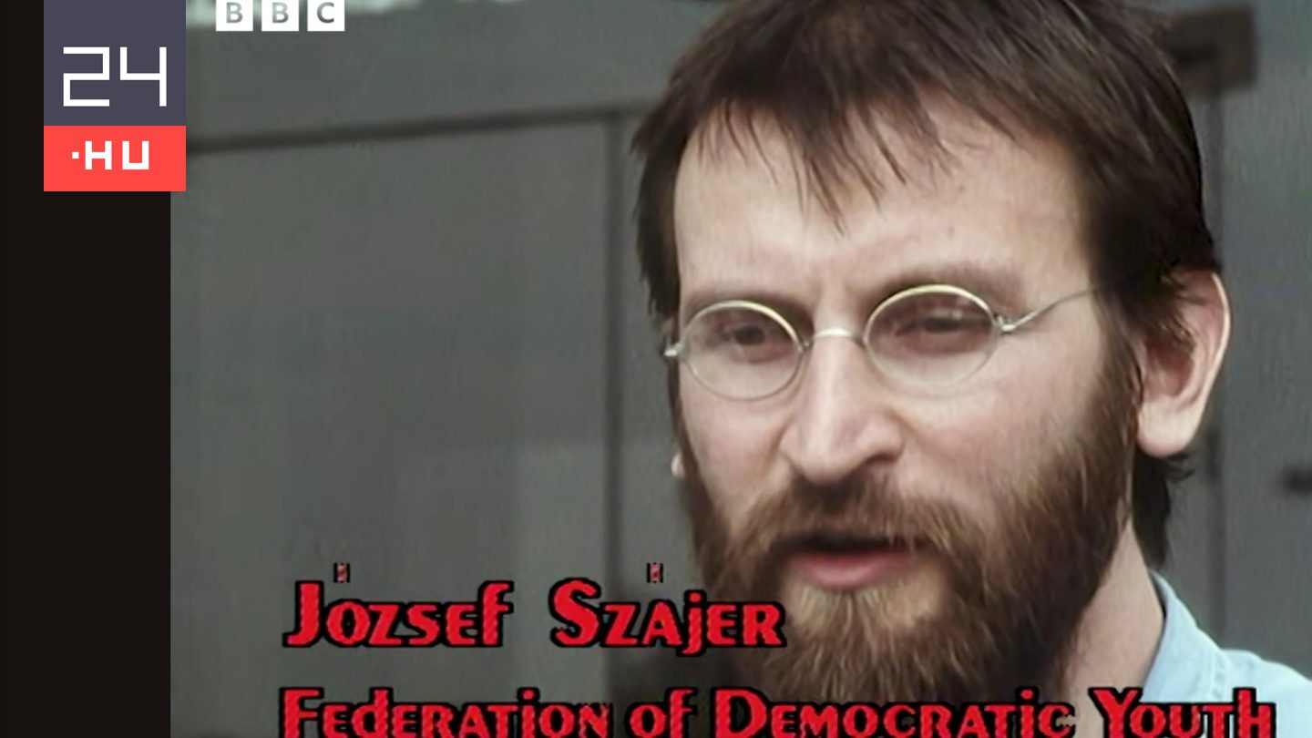 Előkerült egy videó az ifjú Szájerről, a Fidesz megalakulásáról beszél