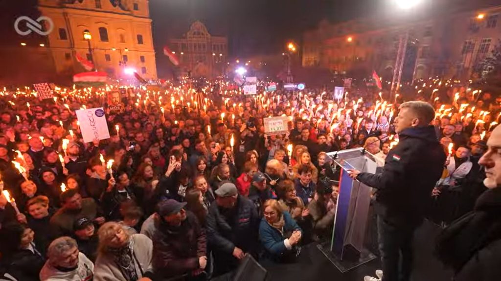 Magyar Péter már nagyon-nagyon-nagyon-nagyon nagy győzelemről beszélt Miskolcon