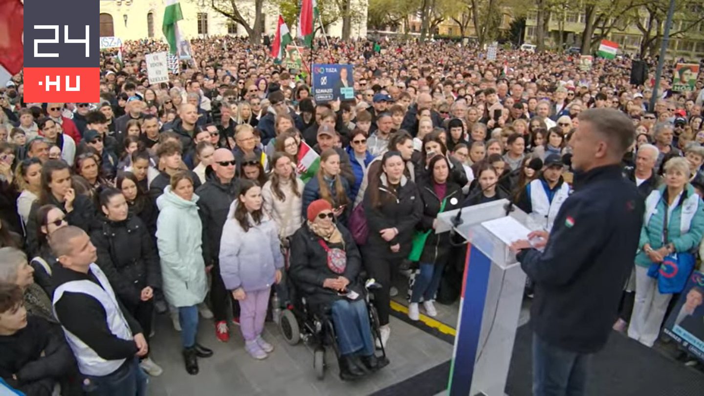 Magyar Péter Egerben: Mind a 106 választókerületben komoly győzelmi eséllyel indulunk