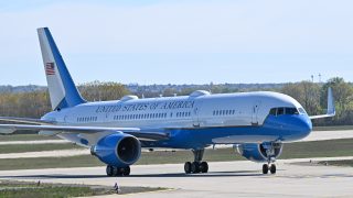 JD Vance gépe Budapesten