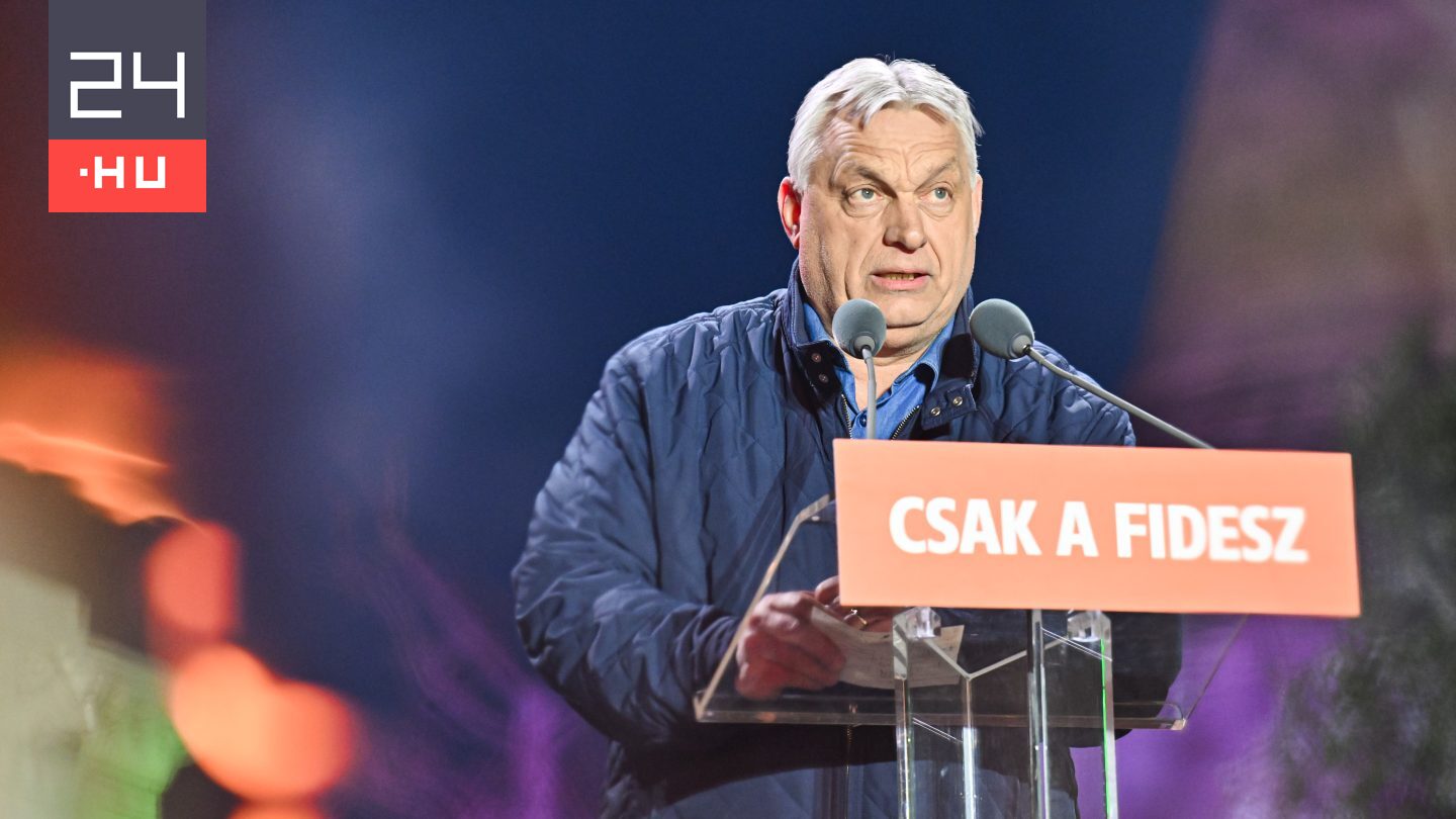 Orbán Viktor Budapesten: A választás legfontosabb tétje a béke