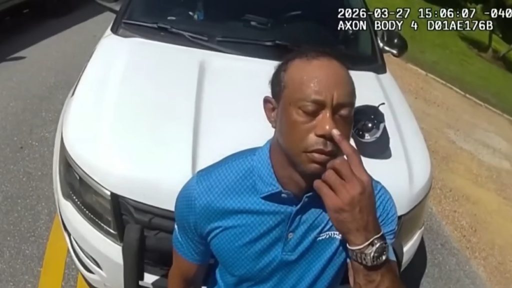 „Épp az elnökkel beszéltem telefonon” – mondta letartóztatásakor Tiger Woods