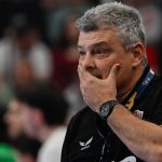 Xavi Pascual, a One Veszprém HC vezetőedzője a férfi kézilabda Bajnokok Ligája negyedöntőjébe jutásért játszott One Veszprém HC - Paris Saint-Germain mérkőzésen a One Veszprém Arénában 2026. április 1-jén.