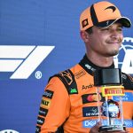 Lando Norris forma 1 miami nagydíj sprintidőmérő