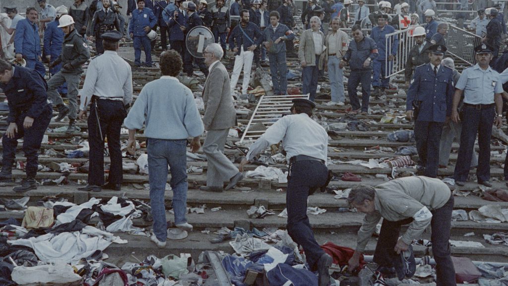 Tragédia a Heysel Stadionban