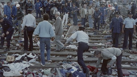 Tragédia a Heysel Stadionban