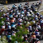 Giro'd Italia körforgalom nézők veszélyeztetés