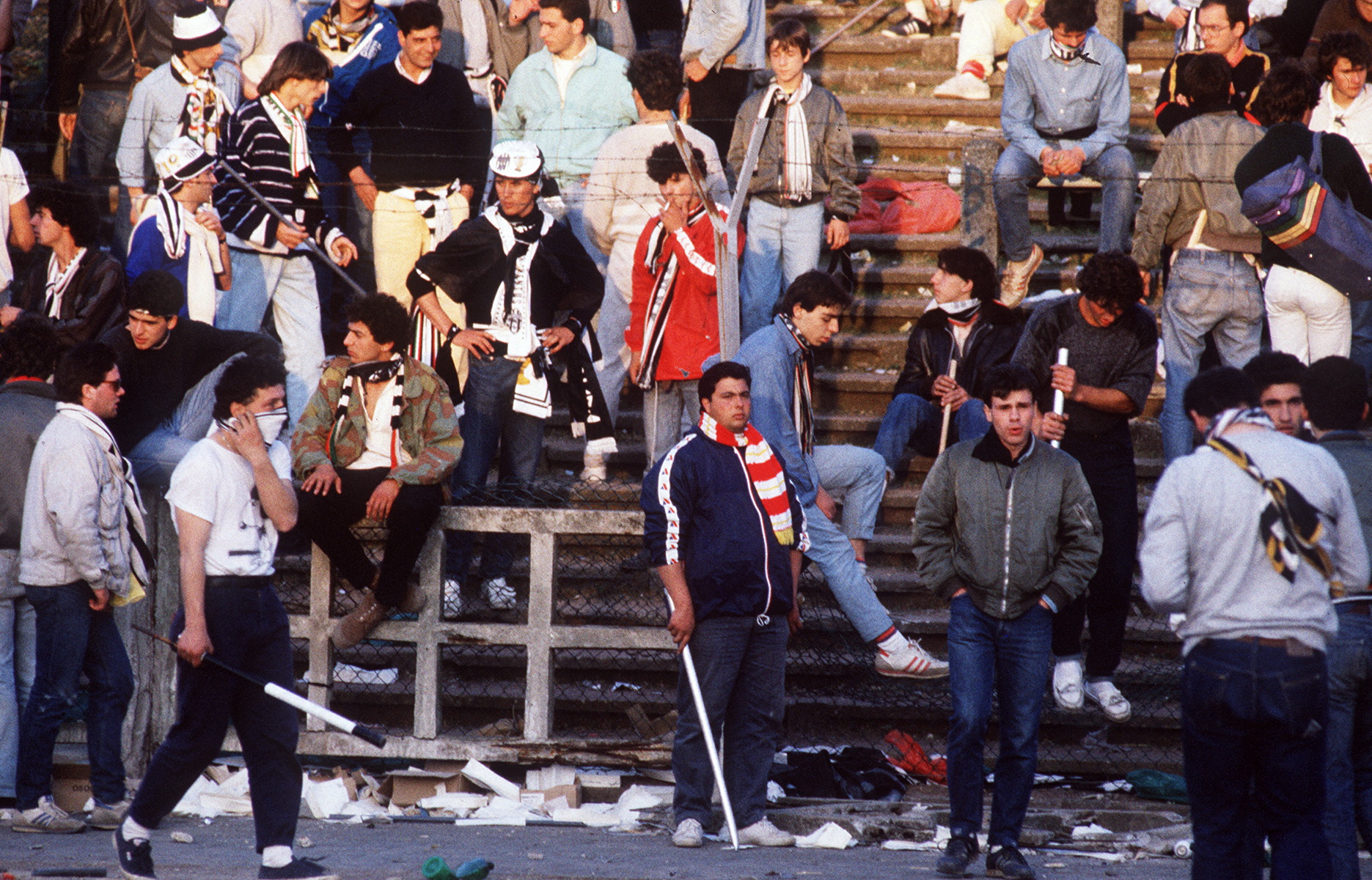 Tragédia a Heysel Stadionban.
