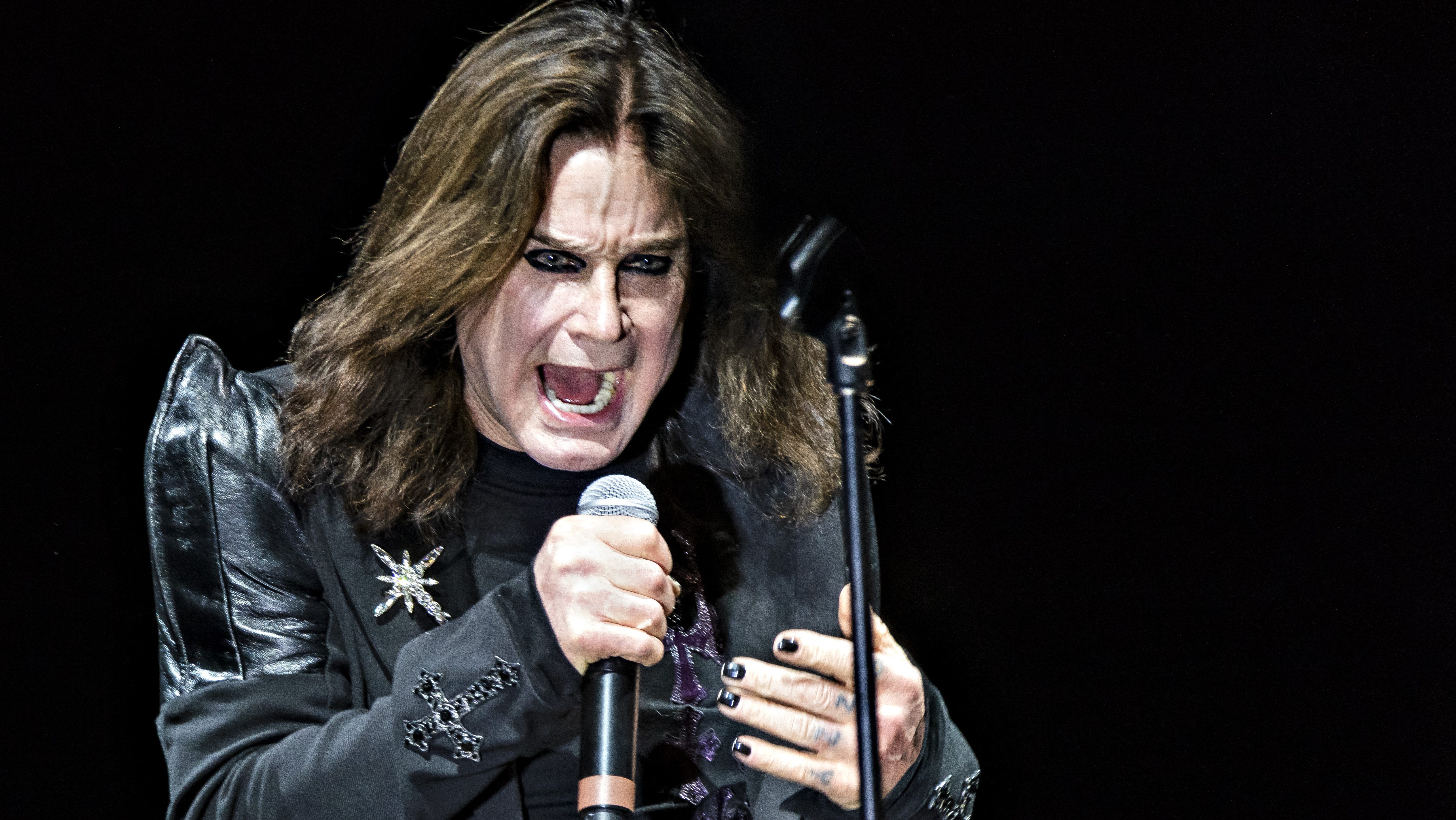 June 21st to 23rd 2018 Copenhagen was taken over by black clothes, patched denim vests and hard guitar riffs as the 9th edition of the metal music festival Copenhell took place in the industrial park Refshaloeen. This years main acts were Avenged Sevenfold (US), Ozzy Osborne (UK) and Ghost (SWE). Also among the acts were Parkway Drive (AUS), Asking Alexandria (UK), Nightwish (FIN), Arch Enemy (SWE), Exodus (US), Audn (ICE), Deftones (US), Crossfaith (JPN), Alice In Chains (US), Kreator (GER), Jakob Stegelmann and Aarhus Symphony Orchestra (DK), Steel Panther (US), Kellermensch (DK), W.A.S.P (US) and Helloween (GER). (Photo by Torben Christensen / Ritzau Scanpix via AFP)