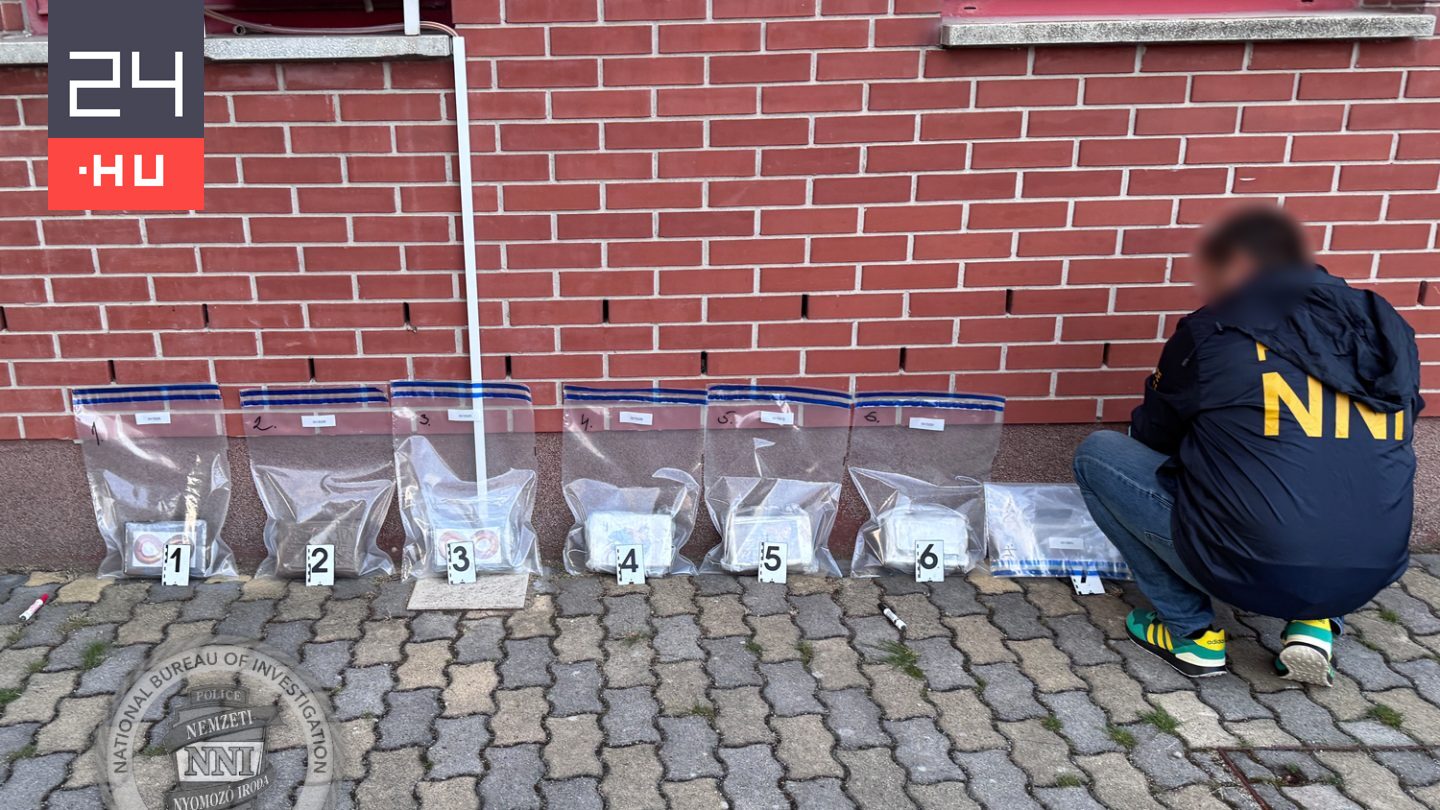 Tíz kiló kokaint foglaltak le egy 24 éves szerbtől.