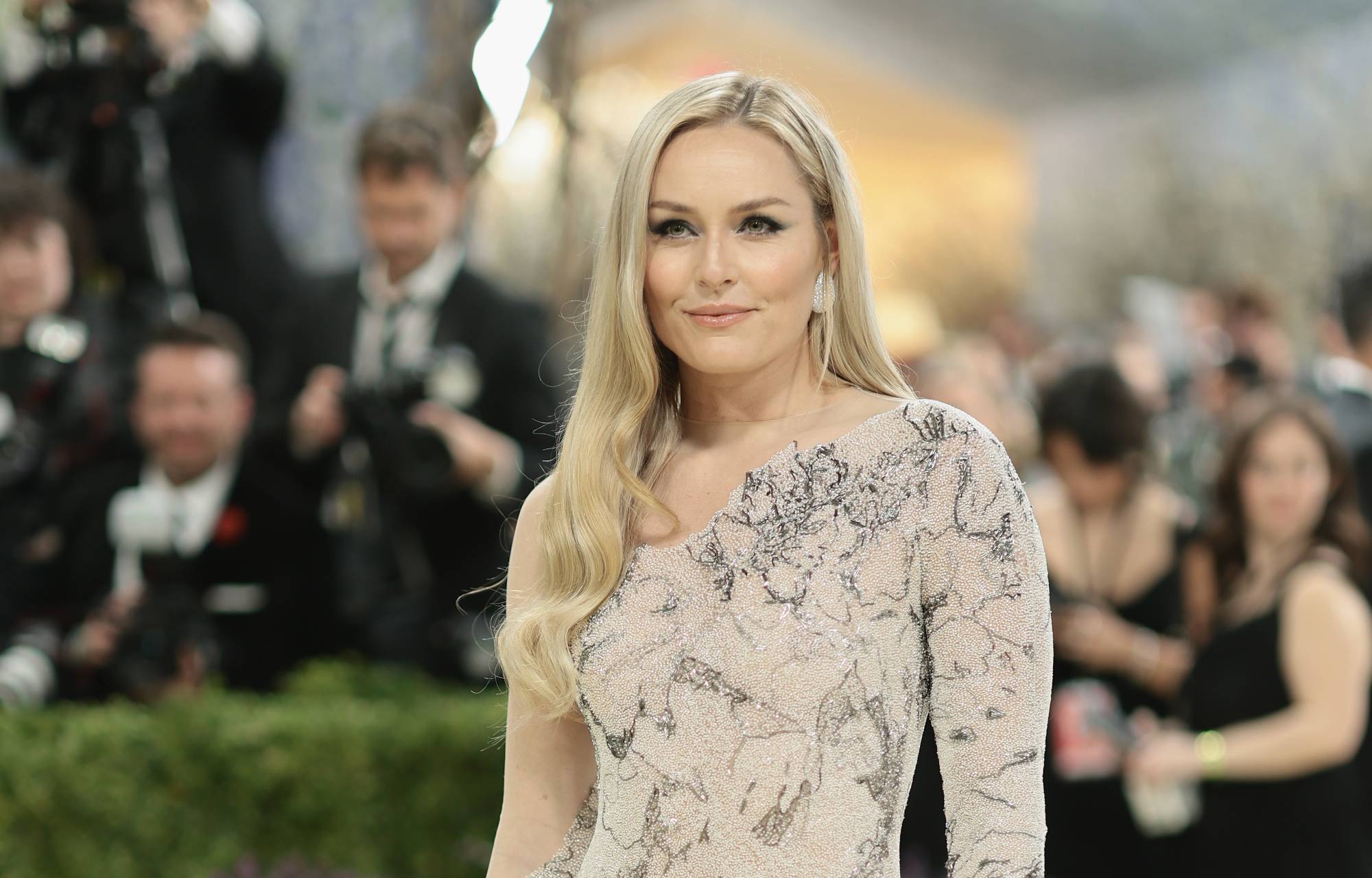 NEW YORK, NEW YORK - MAY 04: Lindsey Vonn attends the 2026 Met Gala celebrating "Costume Art" at the Metropolitan Museum of Art on May 04, 2026 in New York City. (Photo by Dimitrios Kambouris/Getty Images for The Met Museum/Vogue)