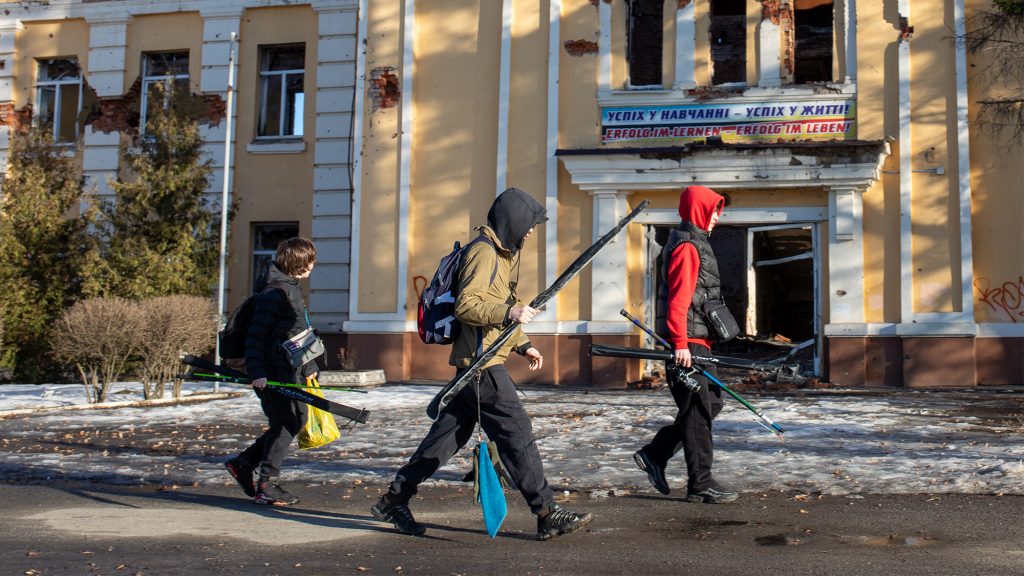A harkivi 134-es számú iskola lett a szpecnaz egység végzete
