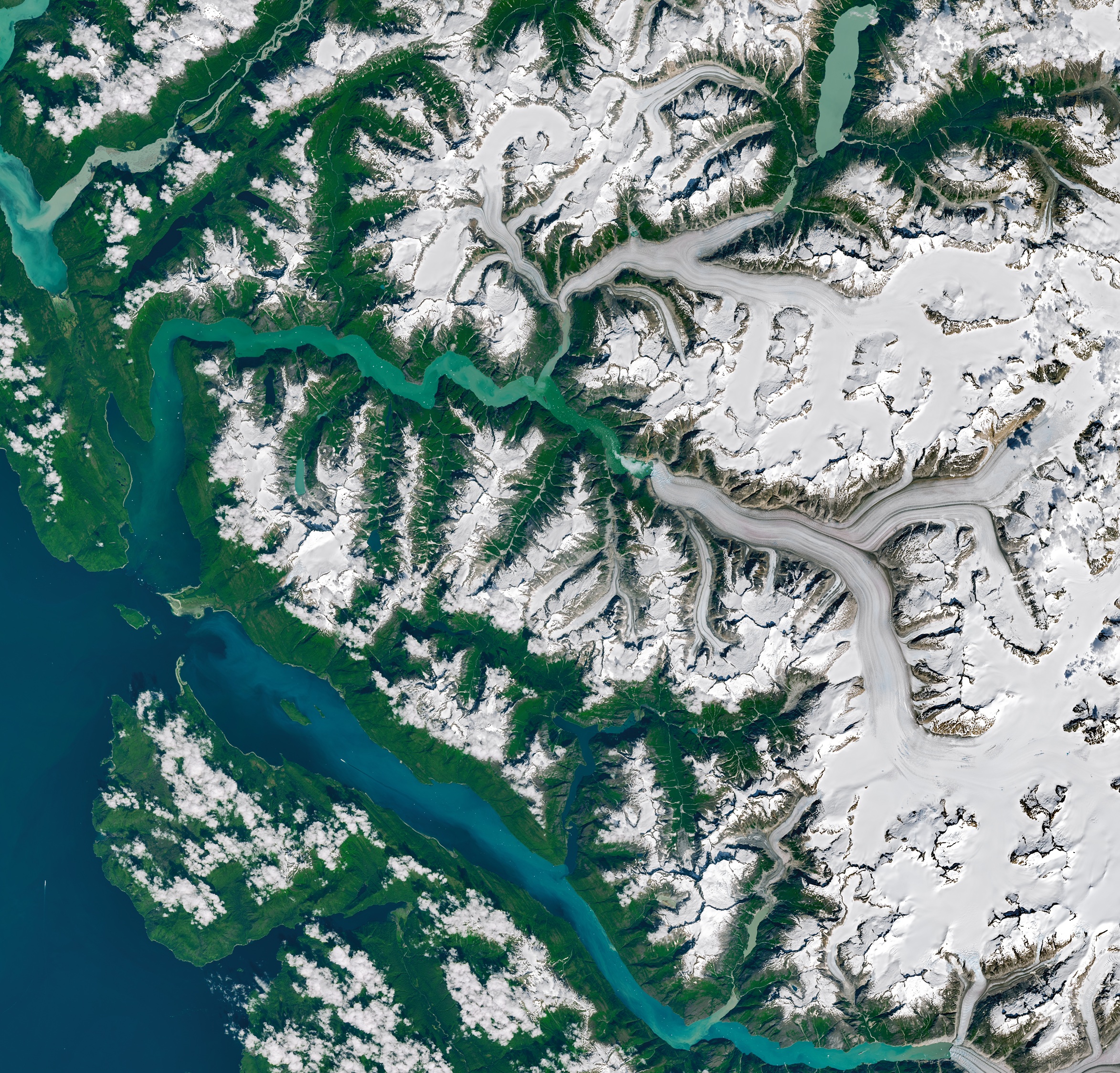 tracy arm fjord, visszahúzódás, megacunami, fotók, kutatás
