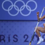 Alysha Newman bronzérmes volt a párizsi olimpián.