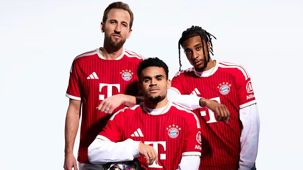 A Bayern München új meze.