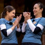 Horváth Csenge és Fésűs Nelly a Fort Boyard - Az erőd című műsorban.