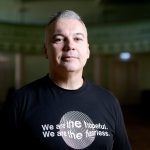 Dombóvári István humoristával készült interjú Jászkarajenőn 2025. február 11-én.