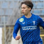 Mim Gergely, a Zalaegerszegi TE FC játékosa a Nyíregyháza Spartacus FC elleni mérkõzésen.
