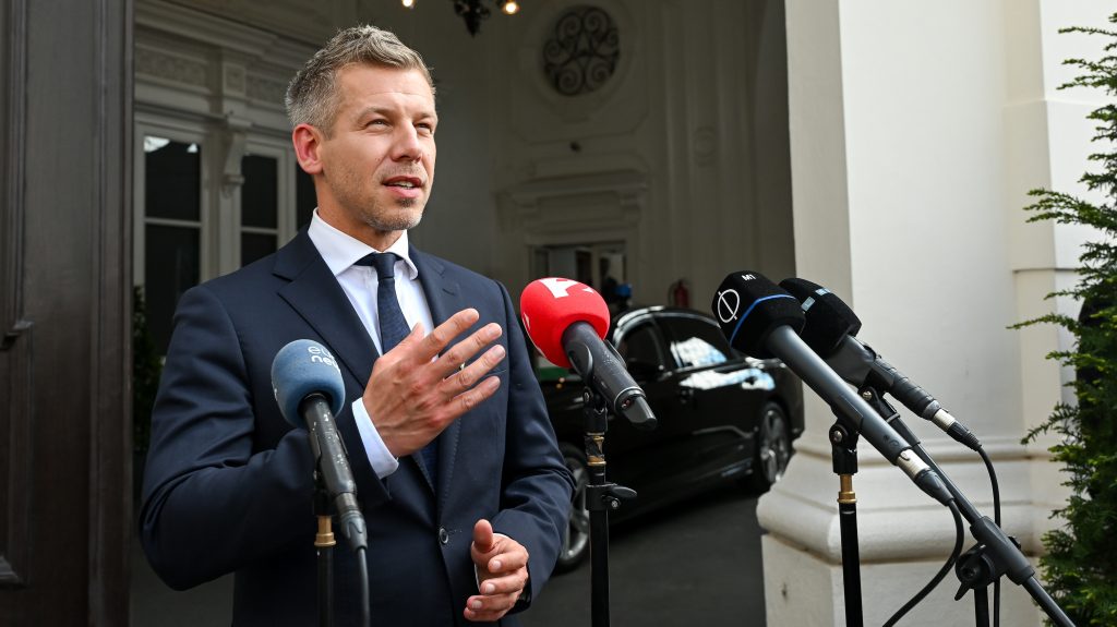 Magyar Péter Bécsben