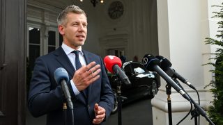 Magyar Péter Bécsben