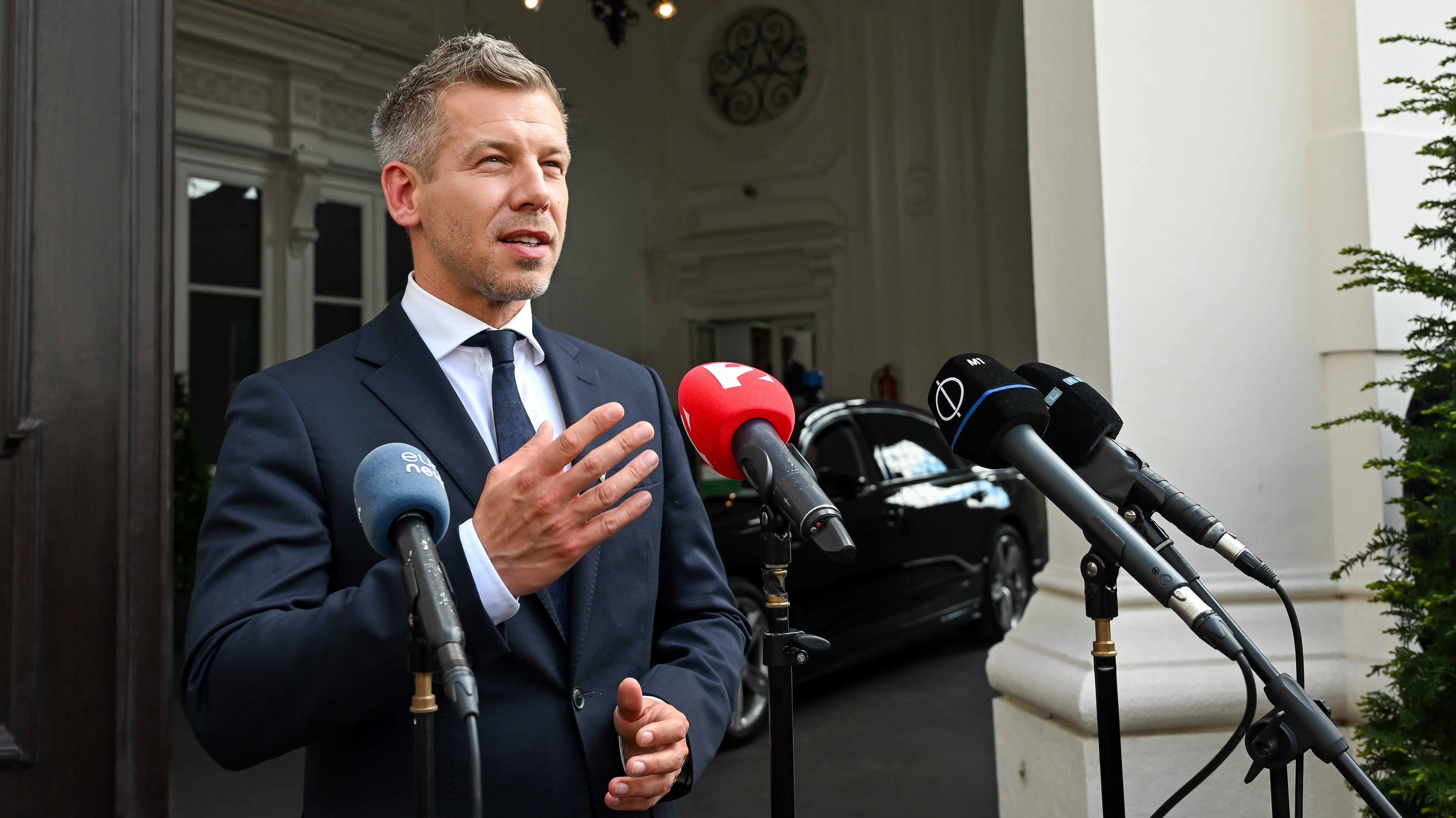 Magyar Péter Bécsben
