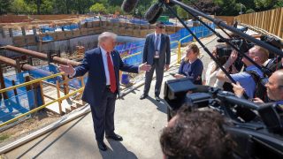 Donald Trump épülő bálterme