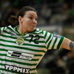 Dragana Cvijic, a Ferencváros játékosa a női kézilabda NB I-ben játszott FTC-Rail Cargo Hungaria - Dunaújvárosi Kohász KA mérkőzésen a fővárosi Elek Gyula Arénában 2026. január 4-én.
