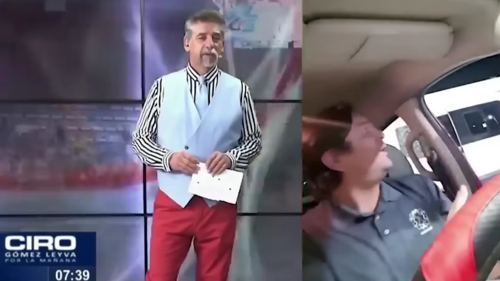 Fegyveres rablás élő adásban