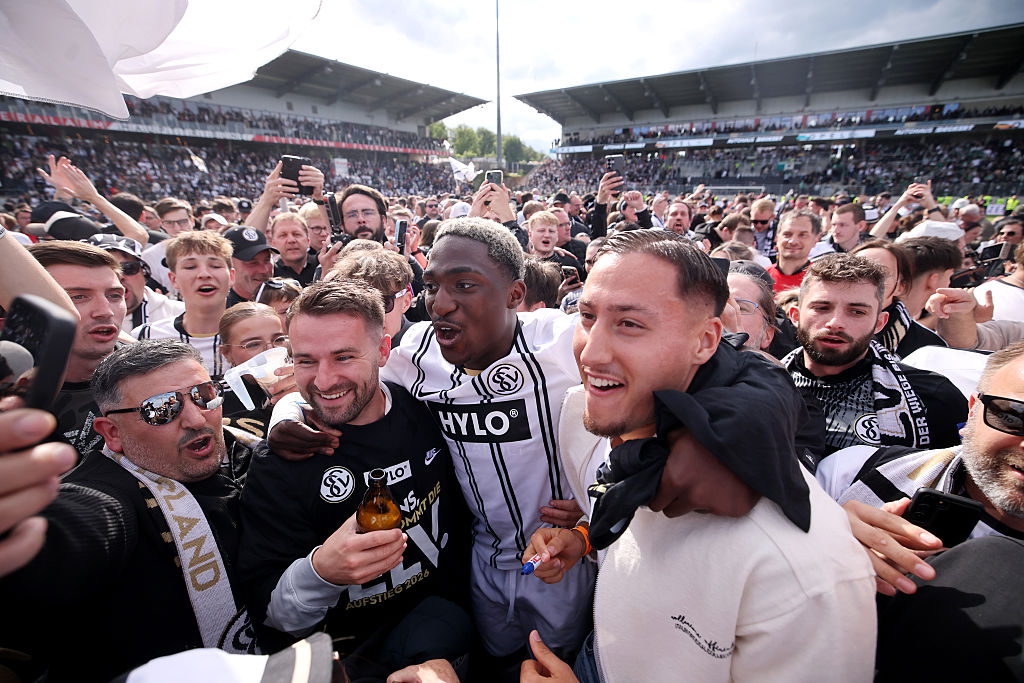 Története során először jutott fel a német élvonalba az Elversberg.