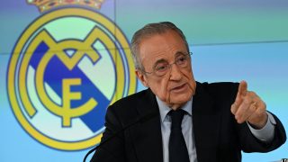 Florentino Pérez, a Real Madrid elnöke.