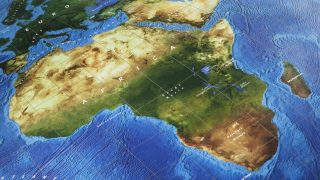 afrika, kettészakadás, tektonika, kutatás, geológia