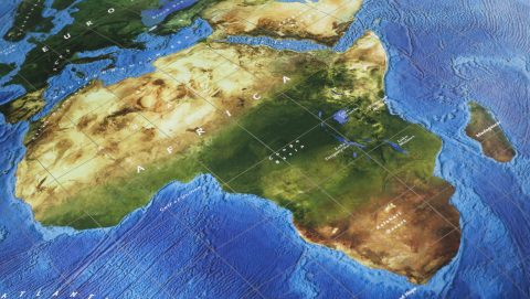 afrika, kettészakadás, tektonika, kutatás, geológia