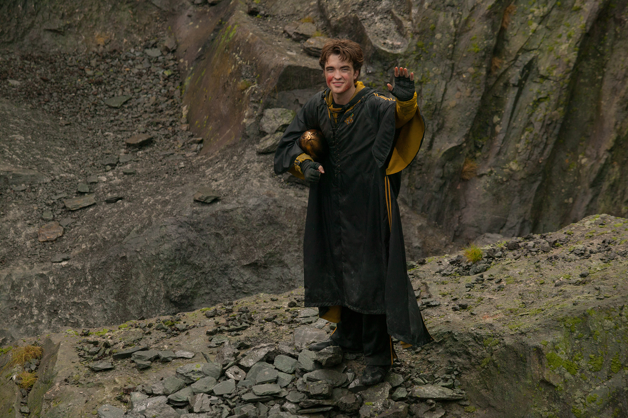 A Harry Potter és a Tűz Serlege forgatásán, 2004-ben.