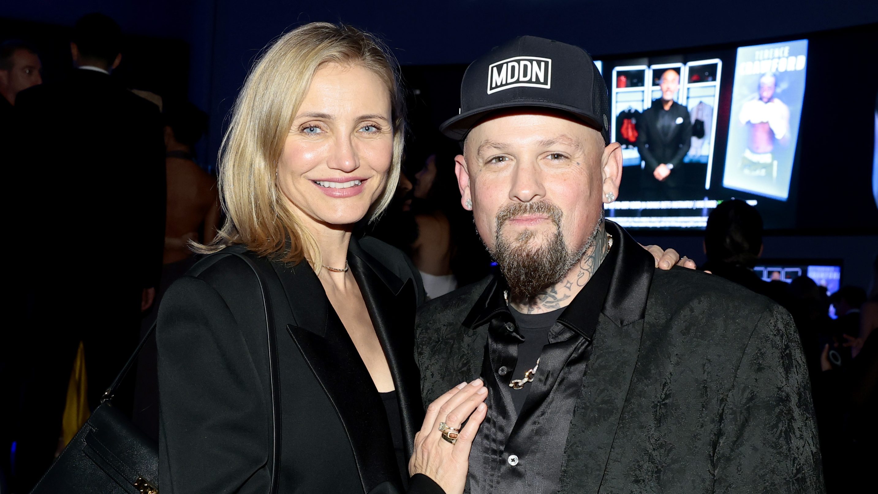Cameron Diaz és Benji Madden.