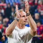 Mauro Lustrinelli az FC Thun utolsó mérkőzésén.