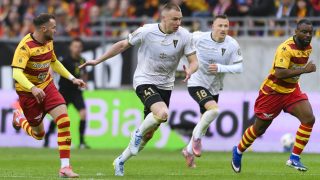 Szalai Attila a Jagiellonia Bialystok ellen.