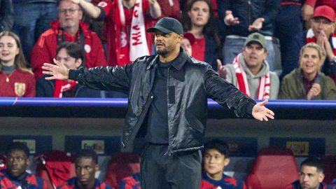 Vincent Kompany a PSG elleni Bajnokok Ligája-elődöntőn.