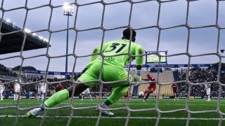 Donyell Malen tizenegyes parma roma 101. perc serie a