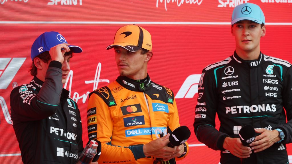 Lando Norris elrontotta a Mercedes tökéletes sprintfutamát