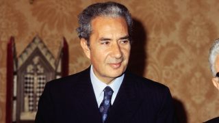 Aldo Moro olasz politikus 1978-ban.