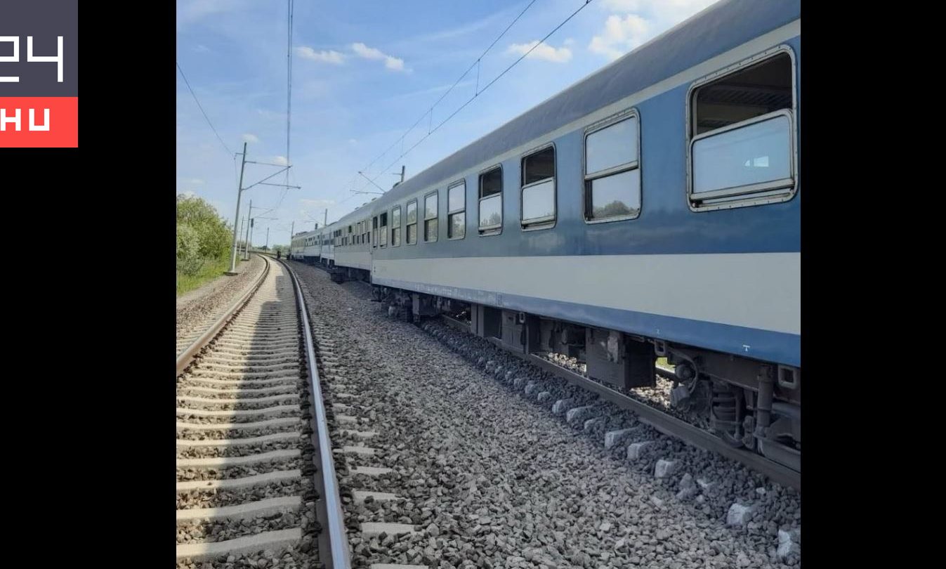 Kisiklott egy InterCity Gyománál, sérültek érkeztek.