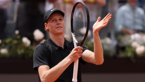 Jannik Sinner a római tenisztornán is menetel.