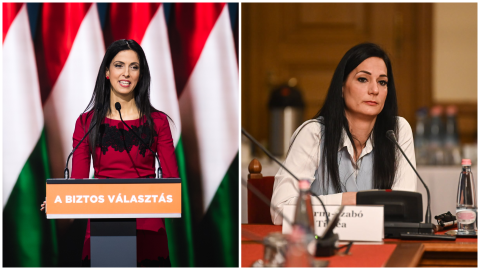 Koncz Zsófia (Fidesz) és Barna-Szabó Tímea (Tisza)
