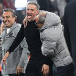 Luis Enrique, a PSG vezetőedzője.