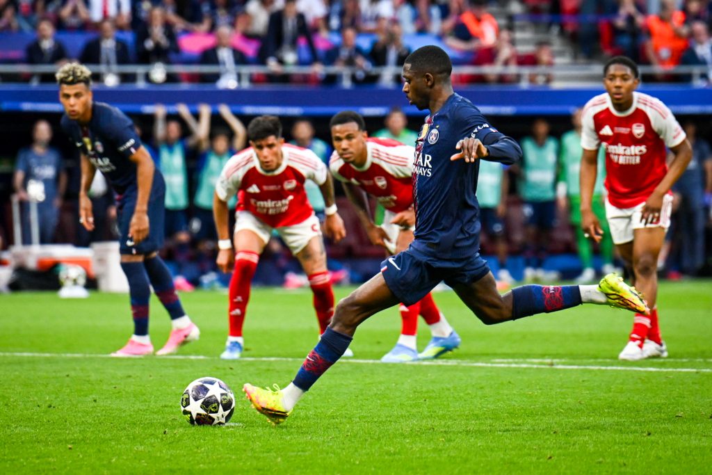 Ousmane Dembélé tizenegyese.
